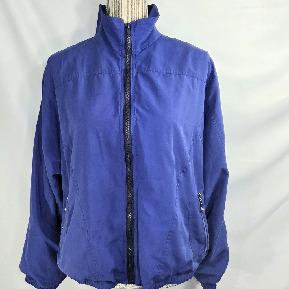 Koret Sport Blue Full Zip Lined Jacket w/Pockets Size Large